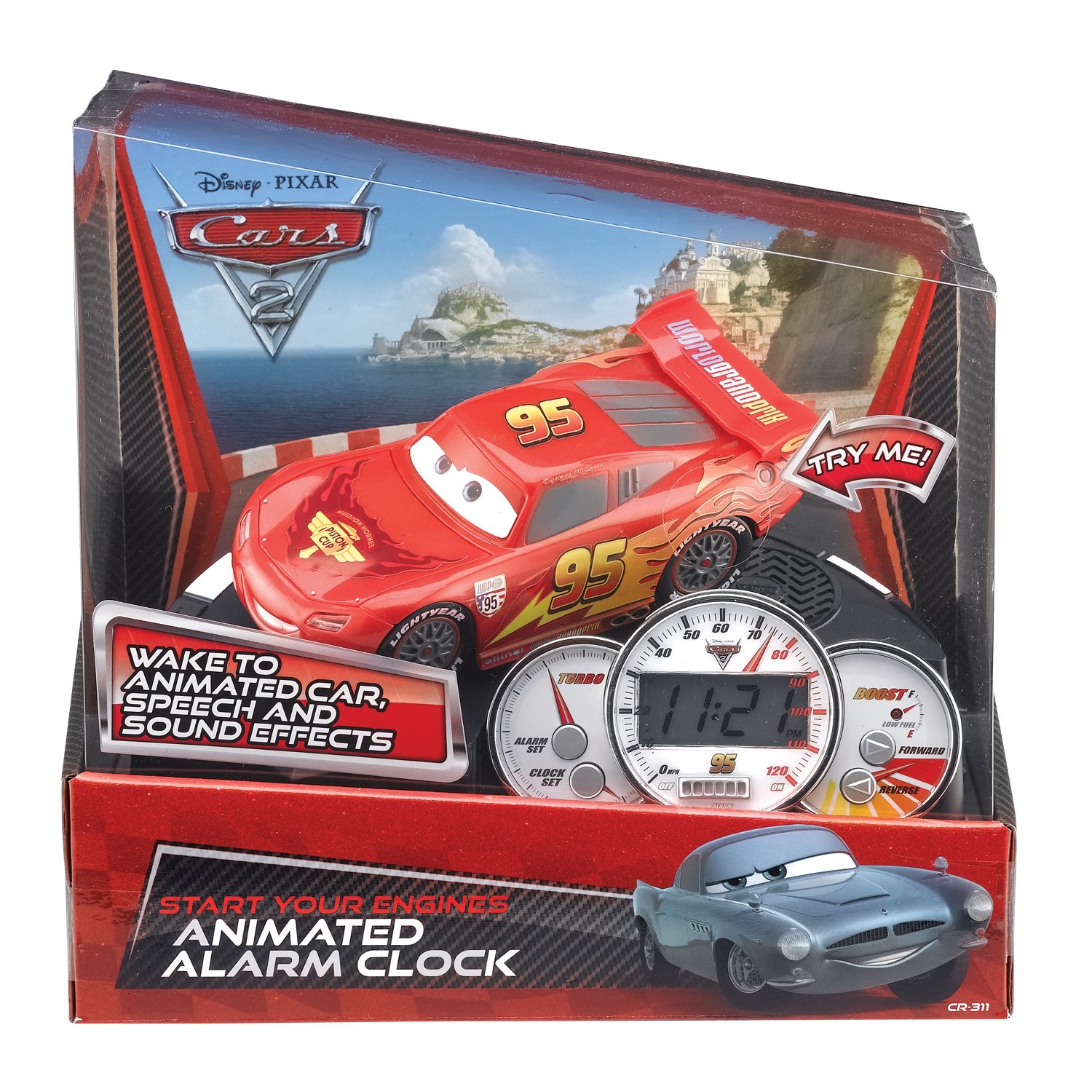 Cars 2 Animated Talking Alarm Clock on Galleon Philippines