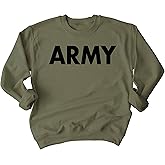 Army Sweatshirt | Military Training PT Exercise Workout Gear Veterans Service Family Support Motivation