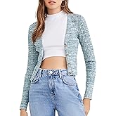 Forever 21 Womens Marled Cardigan Sweater