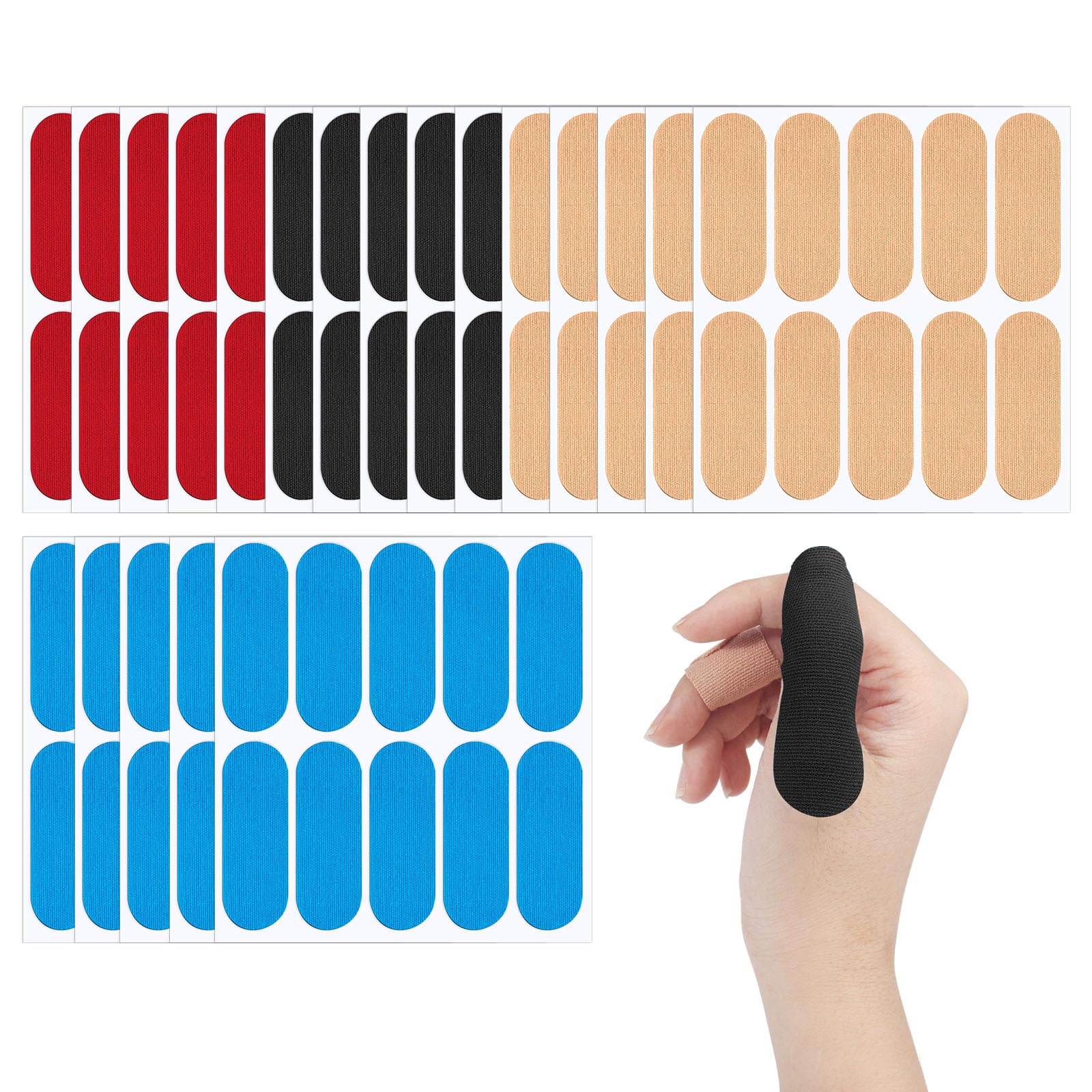 Haohai 200Pcs Bowling Thumb Tape, Bowling Finger Tape Pre Cut, Elastic Bowling Tape, Bowling Protective Performance Tape, Bowling Ball Tape for Thumb Hole (200)