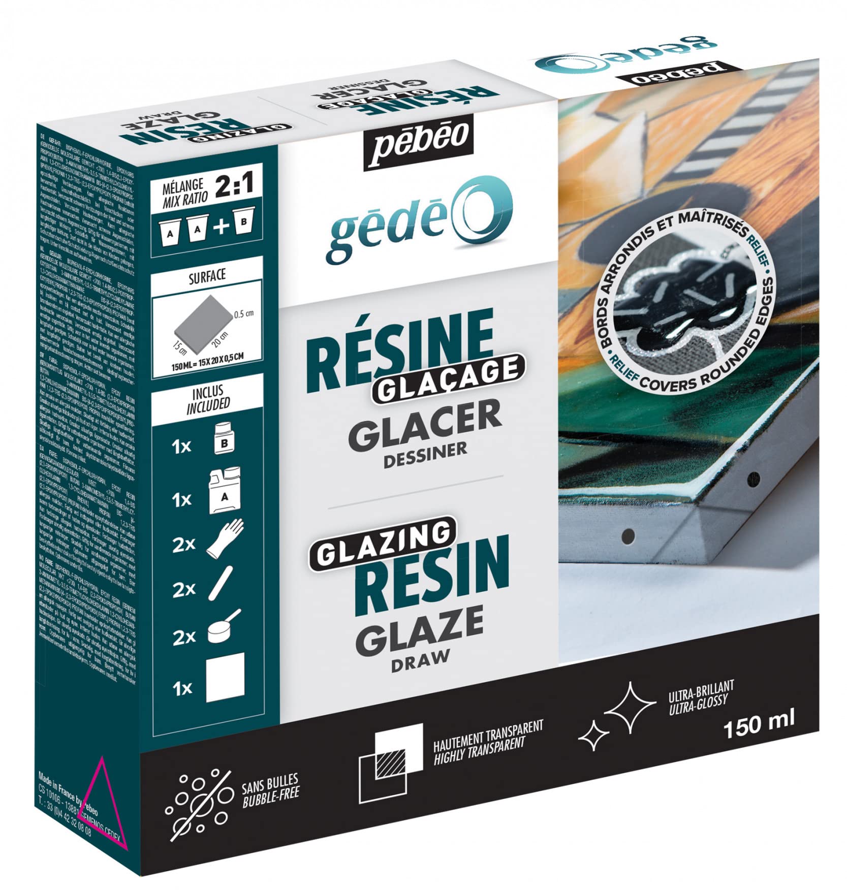 GEDEO Glazing Resin - 150 ml, QPA170