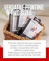Canon SELPHY QX20 Portable Printer Wi-Fi Dye Sublimation USB-C White view 5