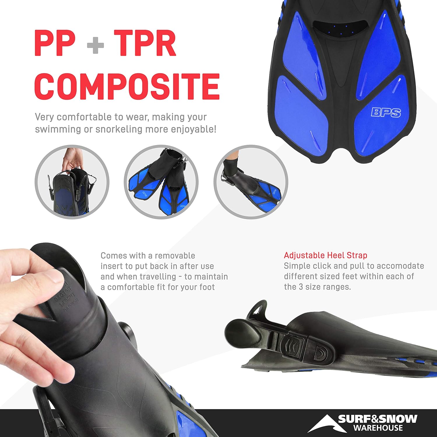 snorkeling gear warehouse