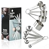 Babish 10-Piece Stainless Steel Measuring Cups