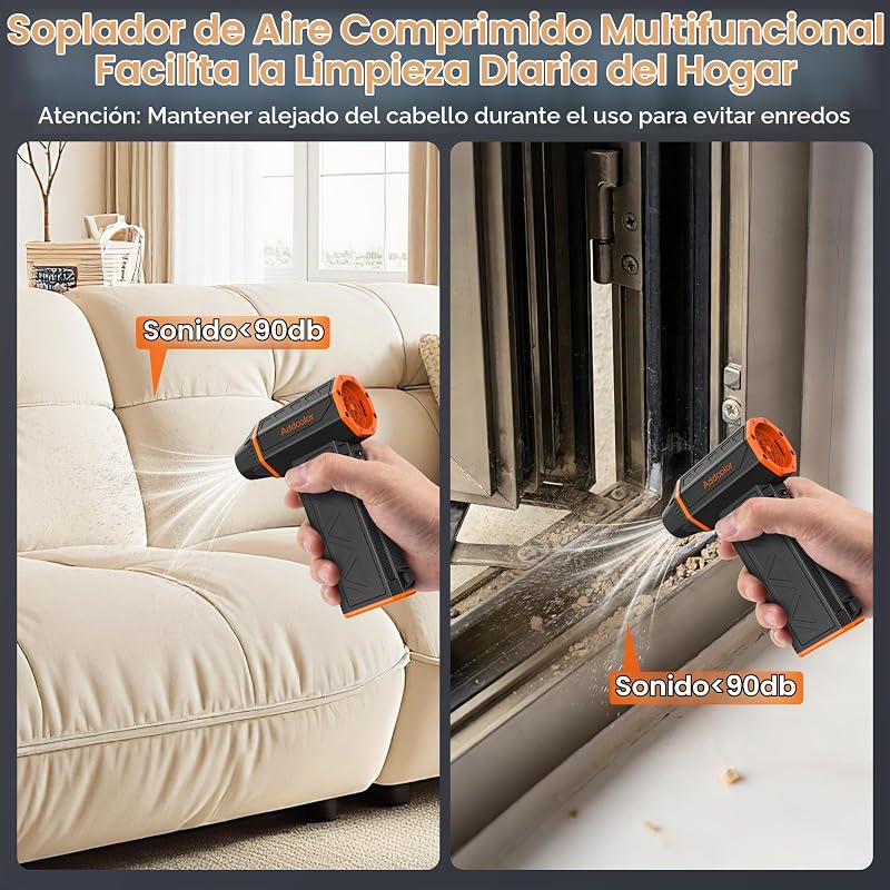 Soprador de ar potente, PC de limpeza de ar comprimido a 100000 RPM
