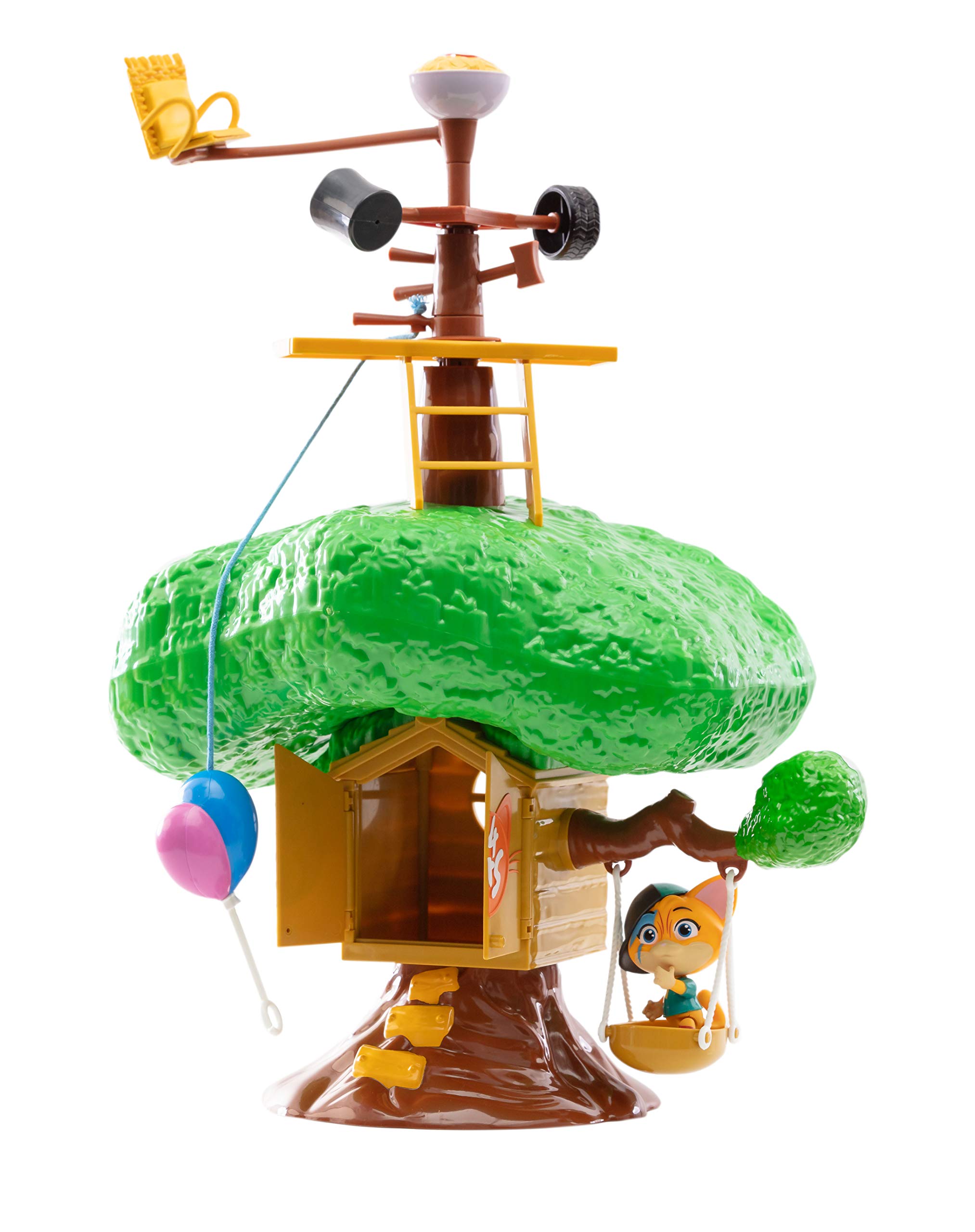 Smoby 44 Cats The House on The Tree of Buffycats, Including Character Lightning cm.8 + 3 Years 76001