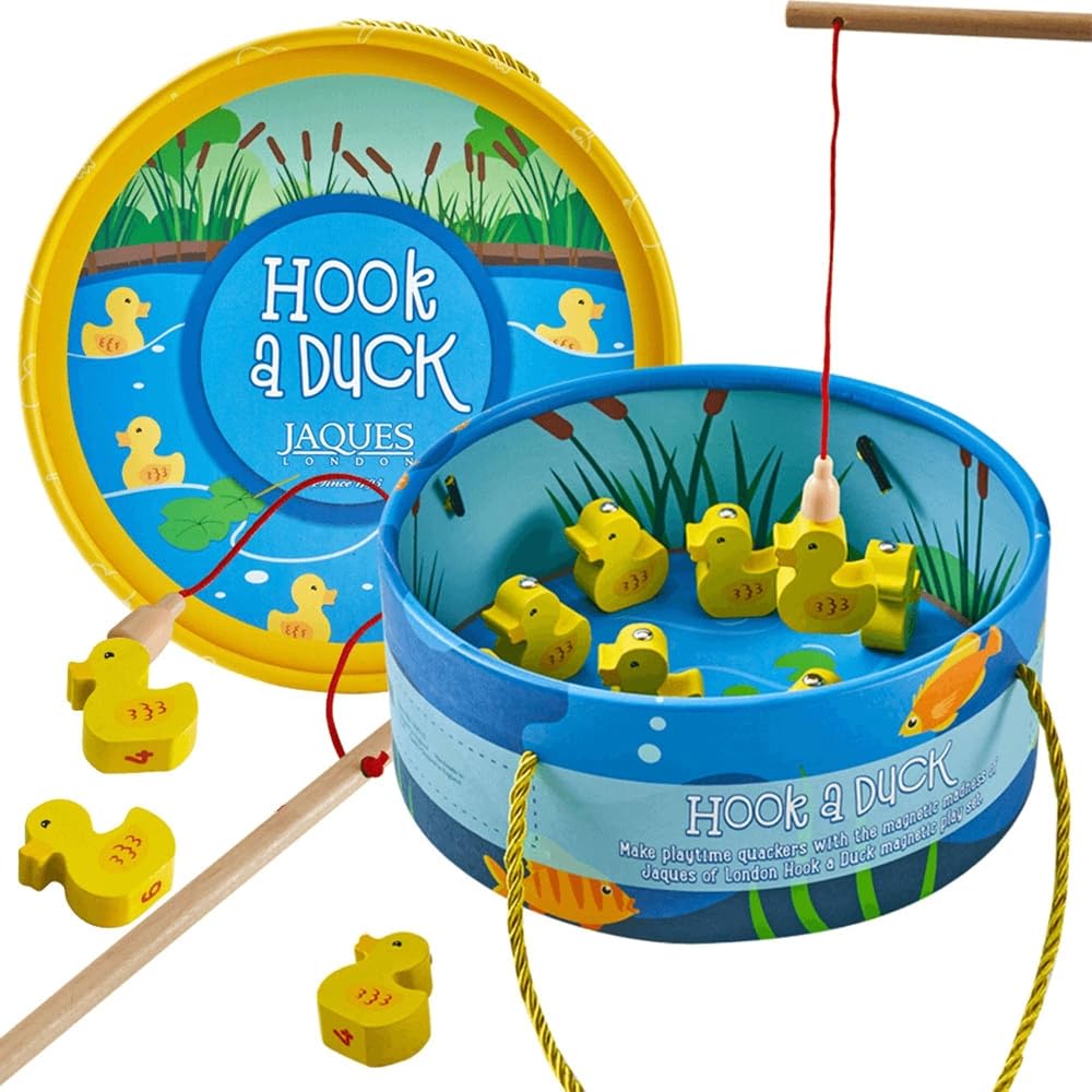 Jaques of London Hook a Duck Magnetic Fishing Game Educational Toys