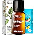 Gya Labs Sandalwood Essential Oils for Diffuser - 100% Natural Sandalwood Oil - Sandalwood Essential Oil for Hair, Skin, Mass
