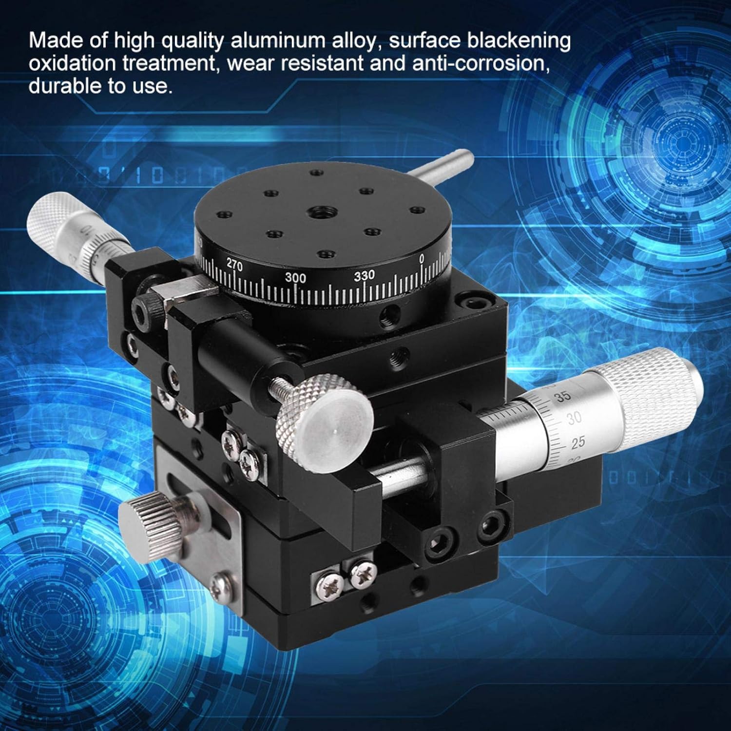 Manual Differential Head Sliding Table Linear Stage for Precision