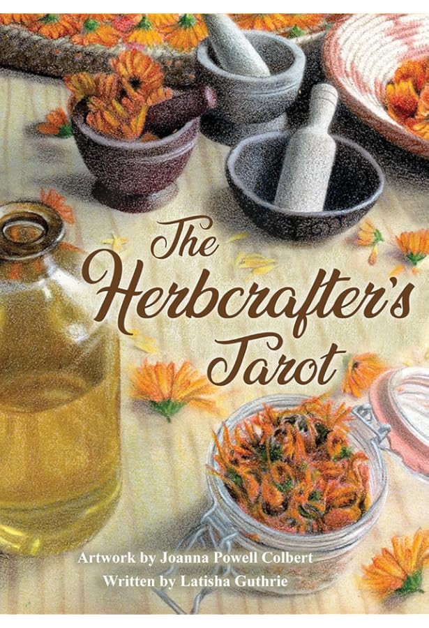 Herbal Tarot Deck & Book Set: A Guide to the Herbal Tarot: Tierra
