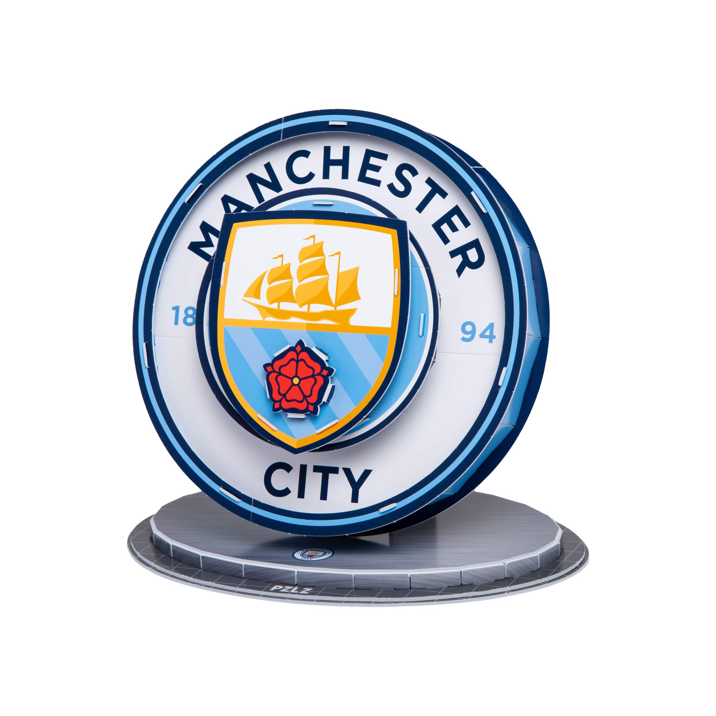 FOCO EPL MANCHESTER CITY FC FOOTBALL PREMIER LEAGUE CHAMPIONSHIP PZLZ CREST PUZZLE