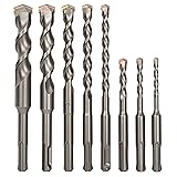 Sabre Tools 8-Piece SDS Plus Drill Bit Set, Carbide