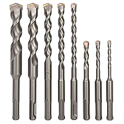 Sabre Tools 8-Piece SDS Plus Drill Bit Set, Carbide