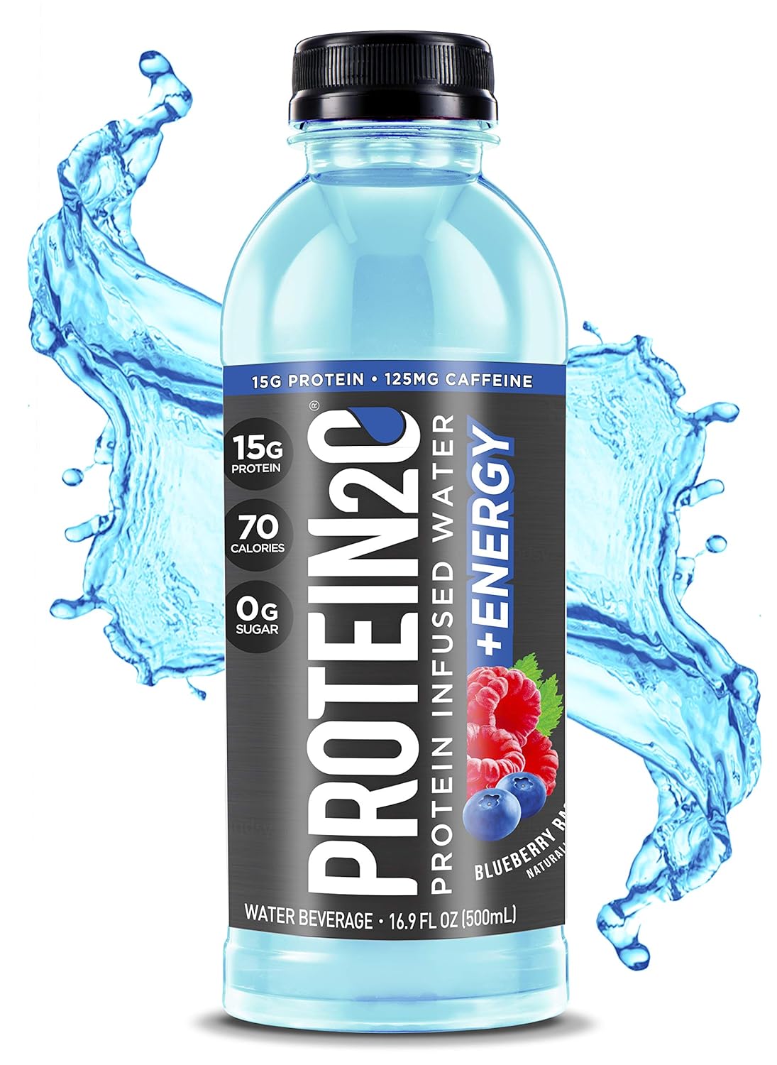 Protein2o Low Calorie Whey Protein Drink Plus Energy, Variety Pack, 16.9 Oz 12Count : Grocery & Gourmet Food