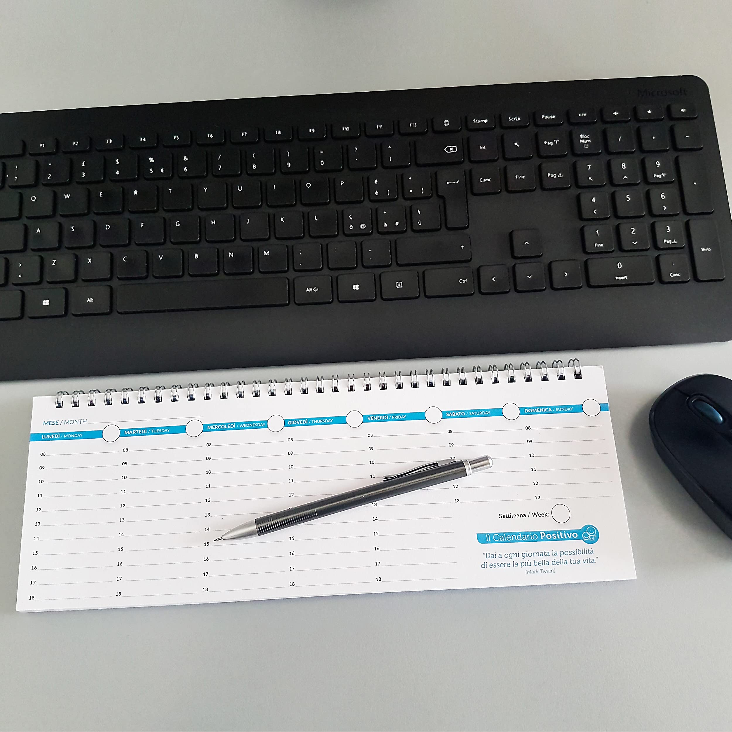Weekly Perpetual Table Planning (No Dates) | Weekly Desk Planner | Weekly Planner | Perpetual University Agenda