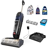 BISSELL CrossWave HydroScrub Plus Cordless Wet Dry Vacuum Mop, Floor Cleaner with Edge Cleaning &amp; Headlights, 45-Minute Runtime, Multi-Surface, Hard Floor Sanitize, &amp; Clean Out Formula Included, 4275E