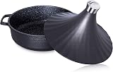 INTIGNIS Tagine Cooking Pot 28cm 4.2L Oven Proof Aluminium Induction Gas view 4