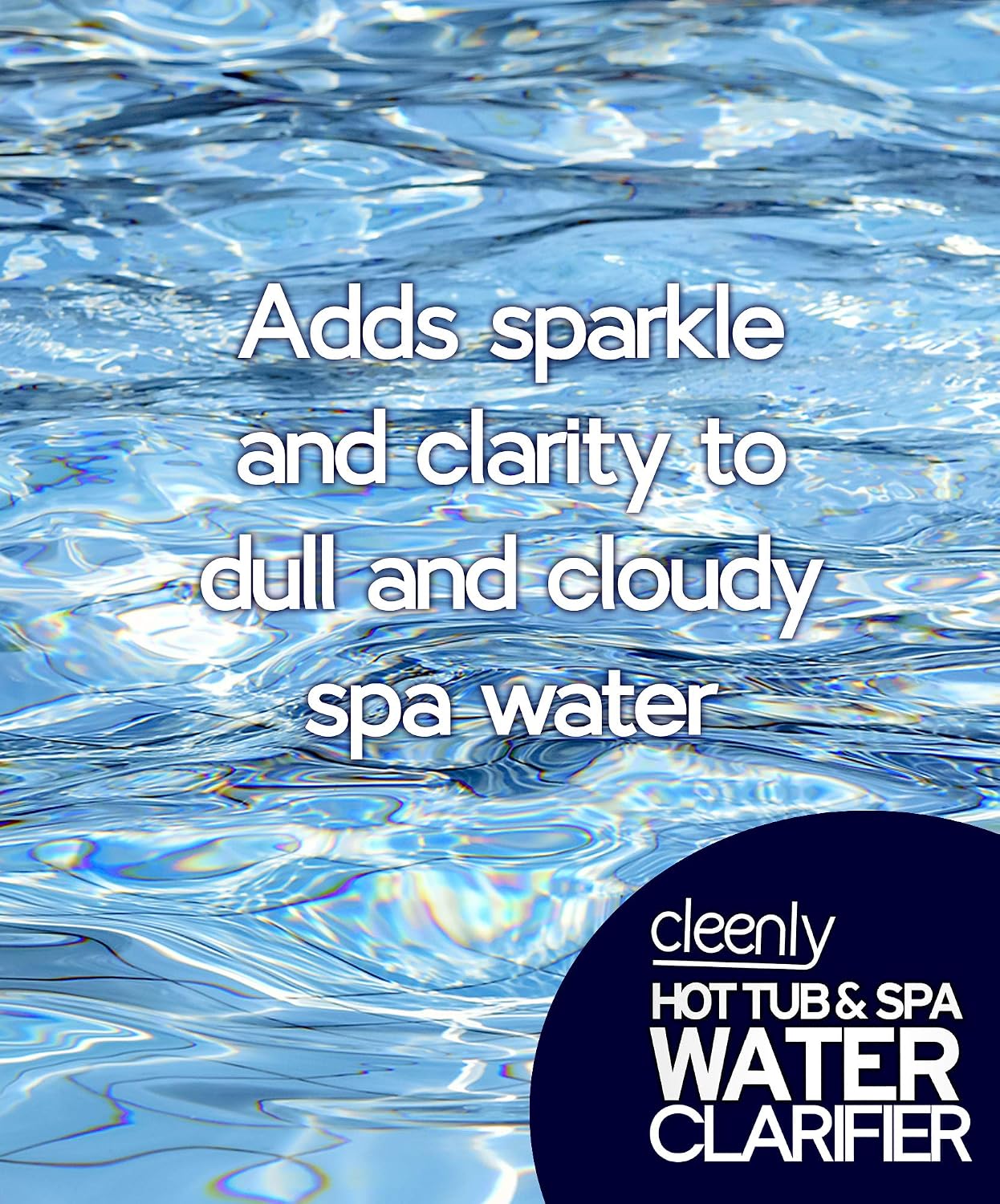 Cleenly Hot Tub & Spa Water Clarifier - 5 litres - Transforms Cloudy, Dull Looking Water - Improves Filter Performance & Efficiency - Image 3