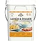 Augason Farms Lunch and Dinner Variety Pail Emergency Food Supply 4-Gallon Pail