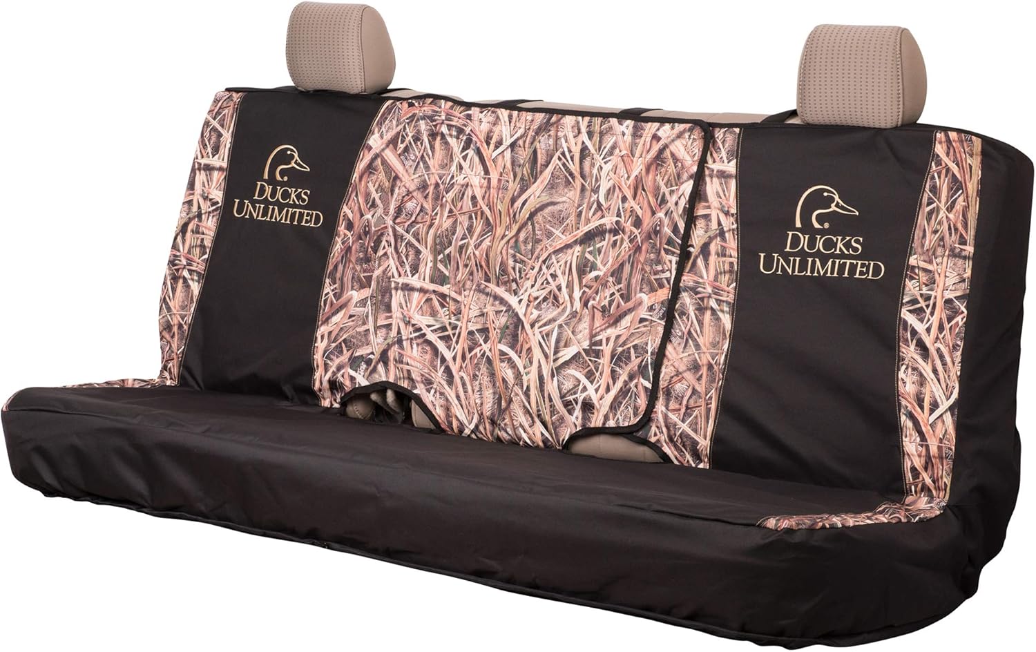 Ducks Unlimited Camo Full Bench Seat Cover Shadow Grass