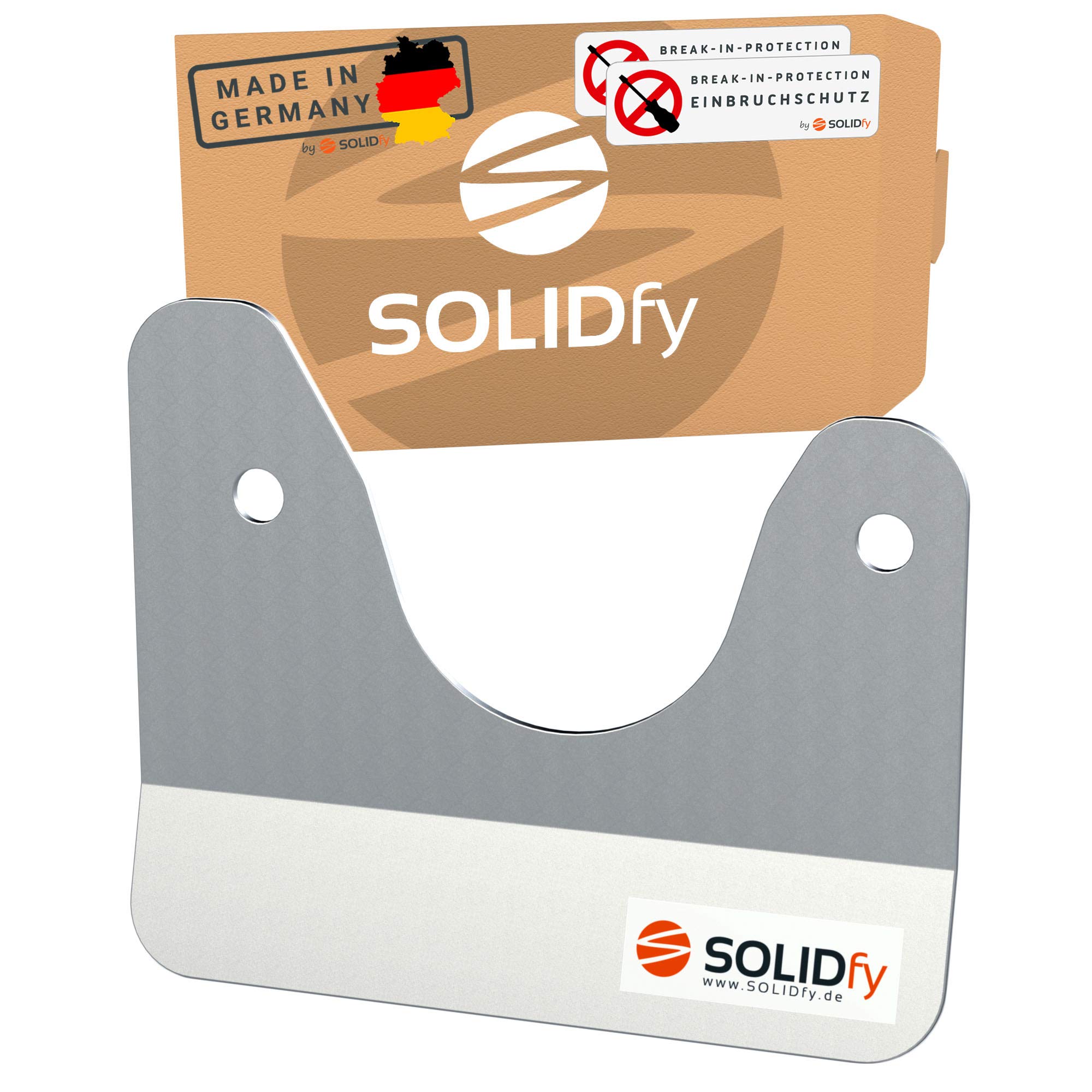 SOLIDfy® break-in protection, rear door prick stop lock made of stainless steel for Ducato, Jumper, Boxer X250 X290