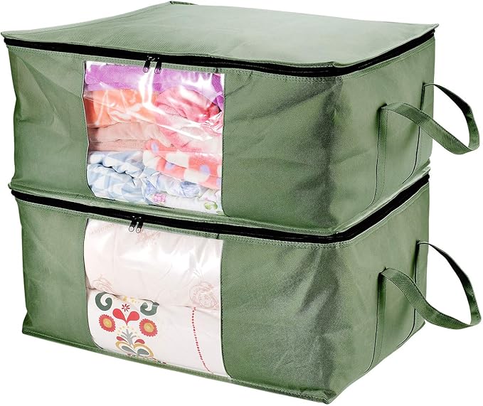 CCidea Large Capacity Clothes Storage Bag Organizer with