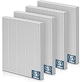 4 Pack C545 Replacement Filter S Compatible with Winix C545 Air Purifier, H13 True Filter S Only, Part number 1712-0096-00 and 2522-0058-00