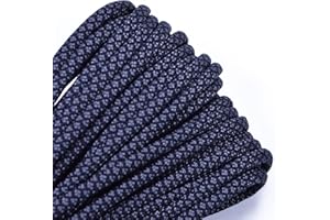 Bored Paracord - Over 300 Colors 1', 10', 25', 50', 100' Hanks & 250', 1000' Spools of Parachute 550 Cord Type III 7 Strand P