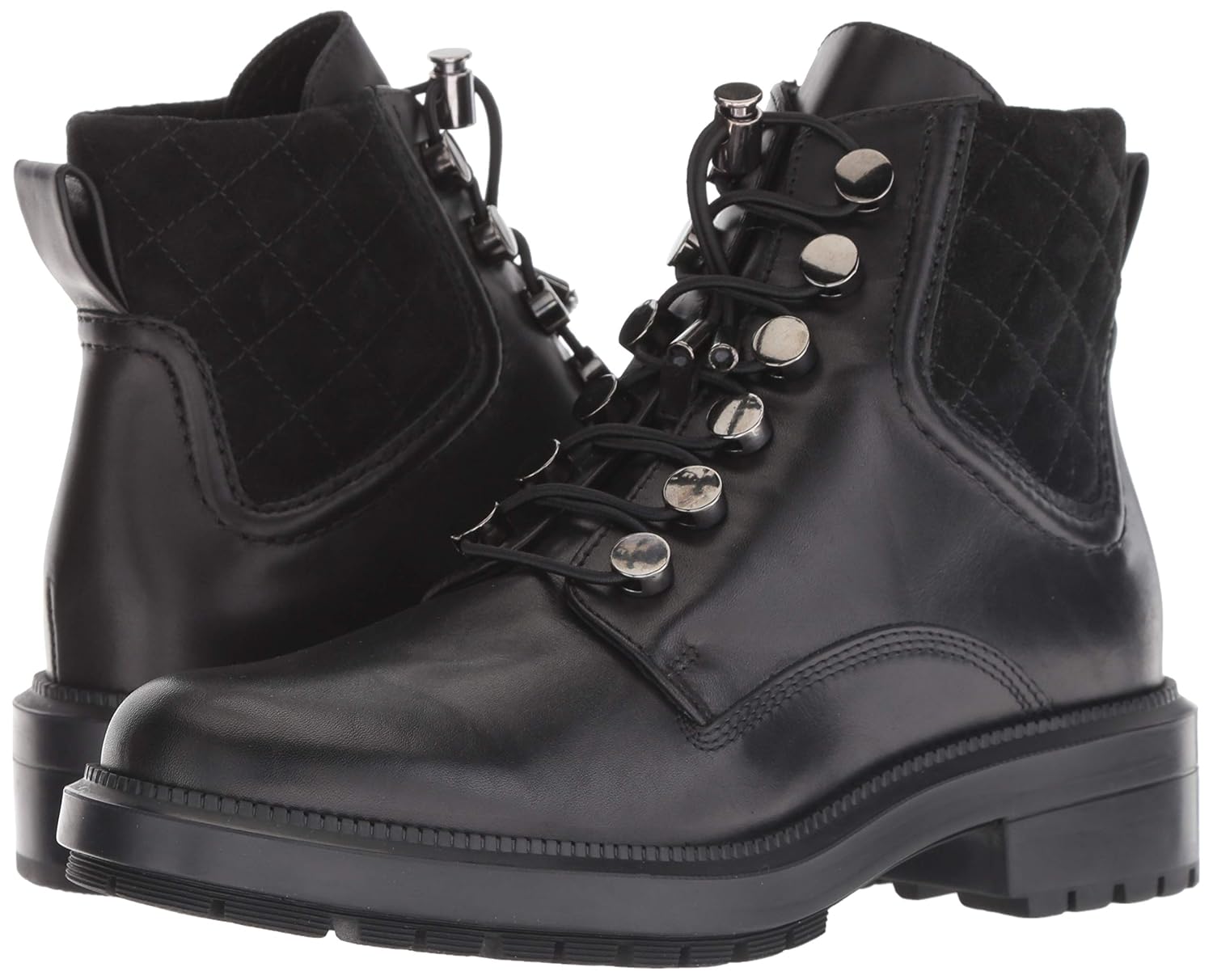 aquatalia linda leather combat boot