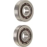 2 Bearing 7200B 10x30x9 Angular Contact