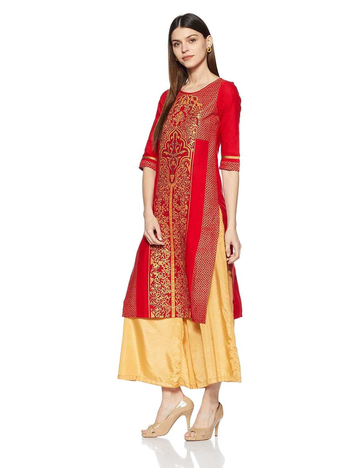 aurelia women's straight kurta
