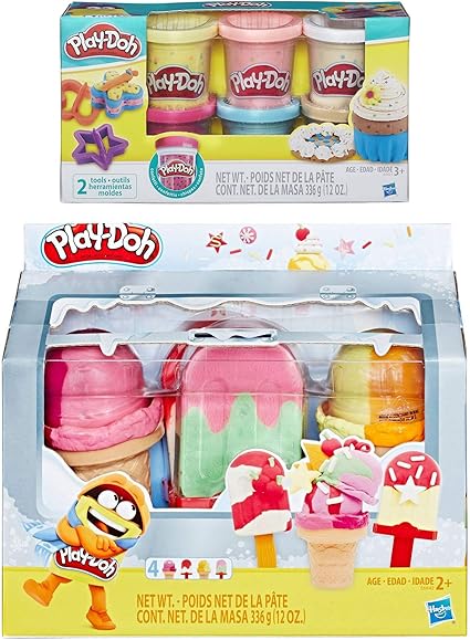 play doh ice pops and cones