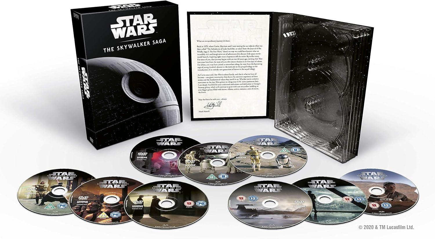 Skywalker Saga Complete Boxset DVD 2019 