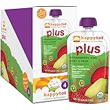 Happy Tot Organic Toddler Food Plus, Strawberry Kiwi Beet & Pear, 4.22 Ounce (Pack of 16)