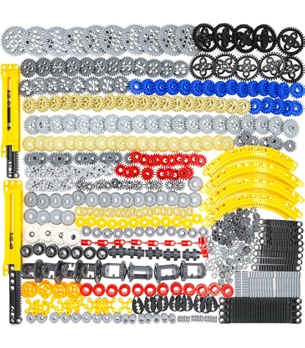 Amazon.com: AUSEM 852Pcs Technic-Gears-Axles Set Compatible with
