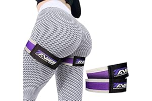 TAVIEW Occlusion Bands for Women Glutes & Hip Building, Blood Flow Restriction Bands BFR Bundle Booty Bands, Best Fabric Resistance Bands for Exercising Your Butt, Squat, Thigh, Fitness