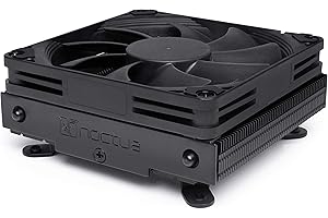 Noctua NH-L9i chromax.Black, Premium Low-Profile CPU Cooler for Intel LGA1200 & LGA115x (Black)