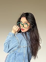 VISOONE Oversized Blue Light Blocking Glasses with