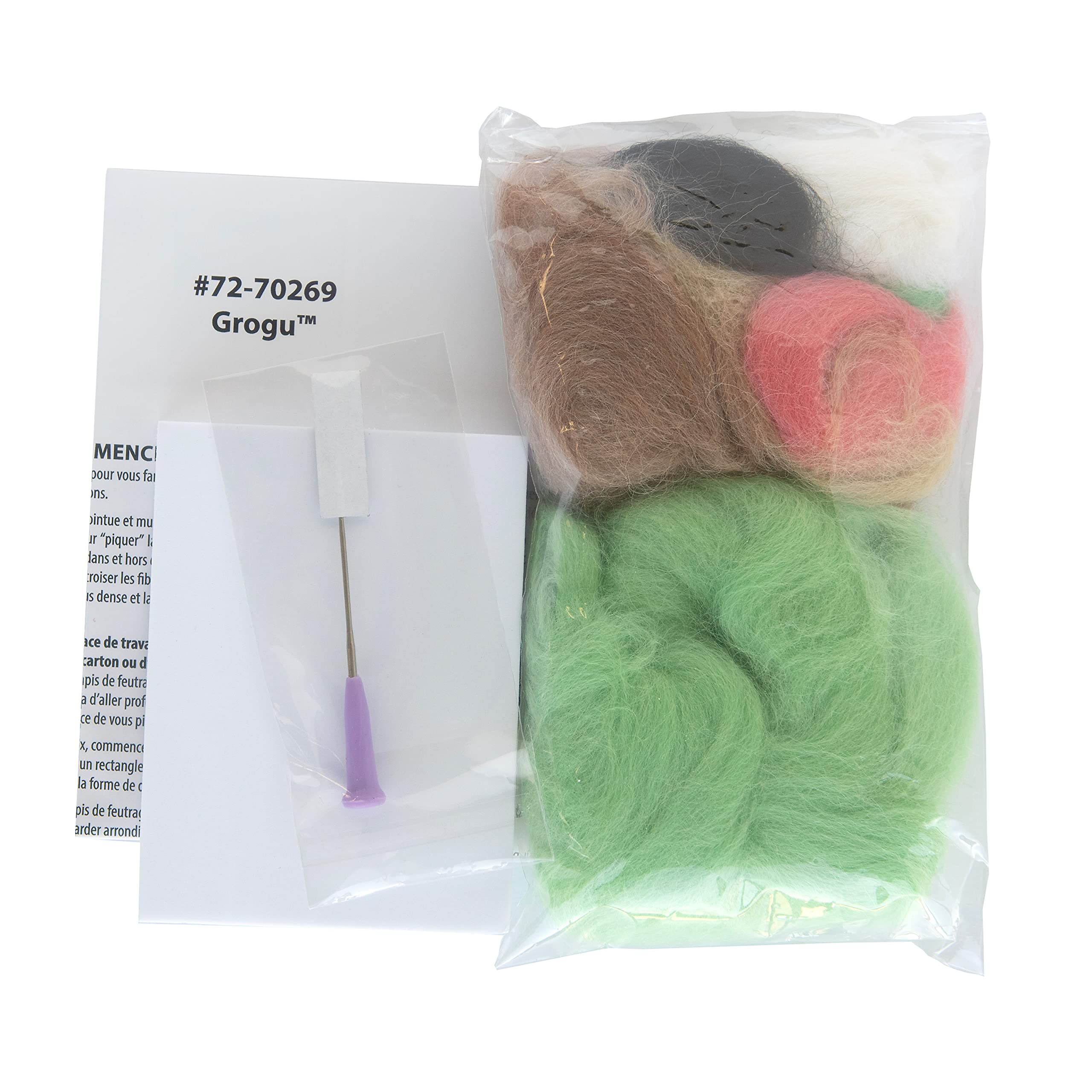 Dimensions Star Wars The Mandalorian Grogu Needle Felting Kit, 5.5