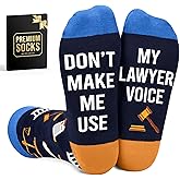 VICRAZY Don't Make Me Use My Lawyer Voice Socks