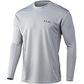 HUK Mens Icon X Long Sleeve Shirt|Fishing Shirt with Sun Protection
