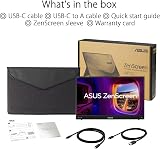 ASUS ZenScreen MB16ACV 15.6" Full HD IPS Portable USB-C Monitor Antibacterial view 7