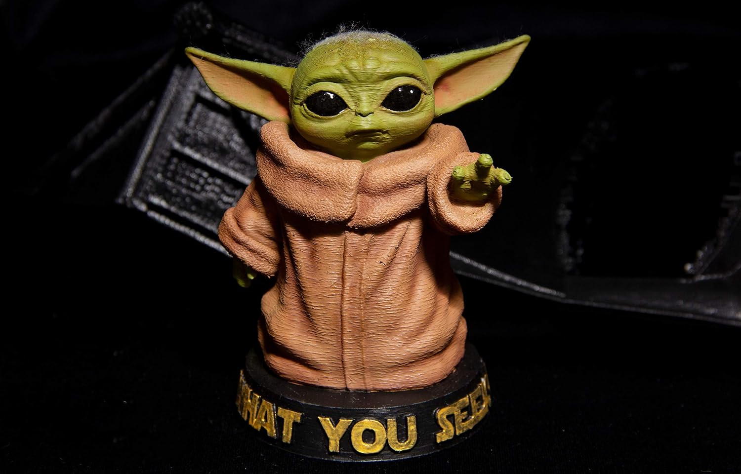 Amazon Com Baby Yoda 3d Printed Toy From Mandalorian Star Wars Universe Handmade