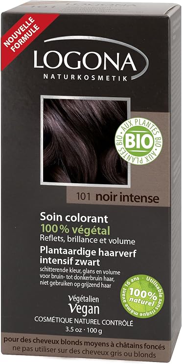 Logona Soin Colorant Intense Noir 100 G