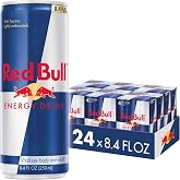Red Bull Energy Drink | contains caffeine, taurine, B-vitamins, sugar, and water, 8.4 fl oz, 24 cans (6 packs of 4)