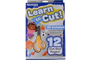 Westcott Learn-to-Cut Kit for Kids, Back to School, Classroom Supplies (17977)