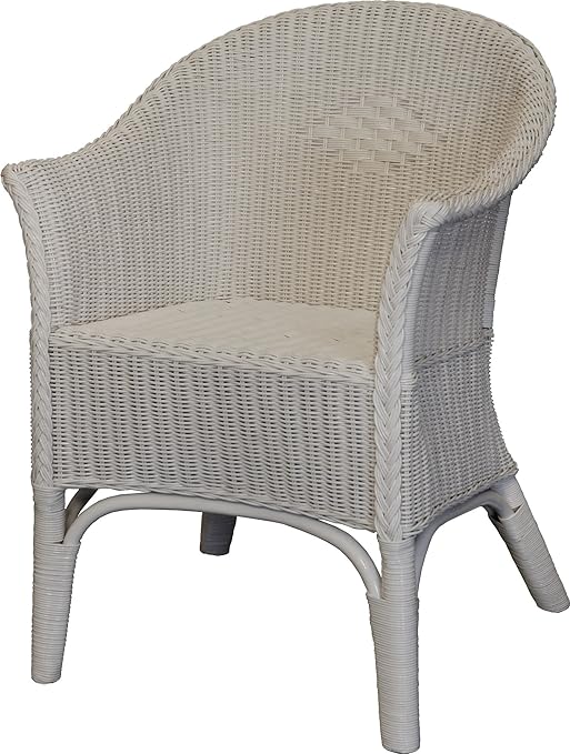 Rattan Chair Natural Lounge De, Rattan Chair in White Free Delivery