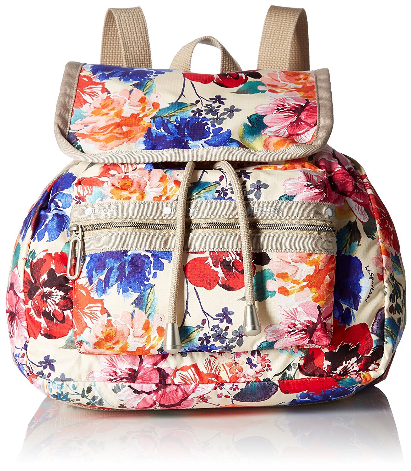 lesportsac drawstring backpack