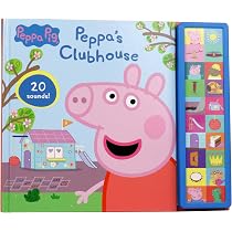 Peppa Pig - Peppa's Clubhouse 20-Button Sound Book - PI Kids: Pi