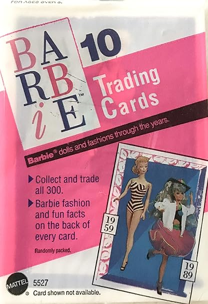 barbie playing cards